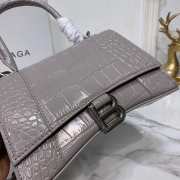 Balenciaga Hourglass Bag 24cm Grey - 6