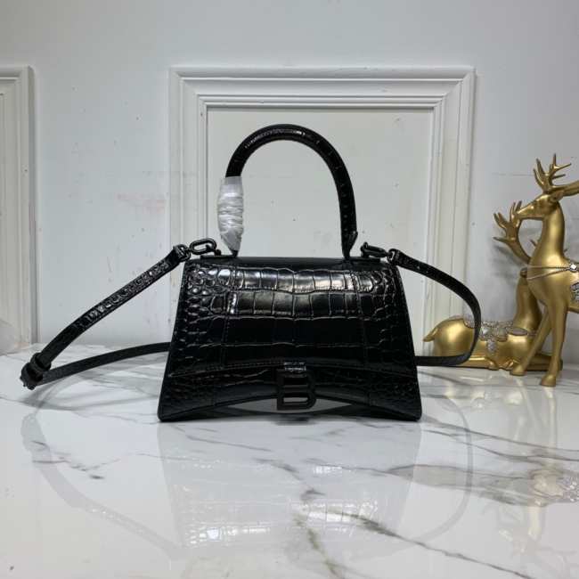 Balenciaga Hourglass Bag 24cm Black - 1