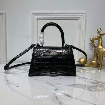 Balenciaga Hourglass Bag 24cm Black