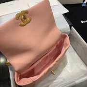 Chanel 19 Shoulder Bag 26cm Pink AS1161 - 3