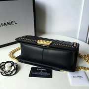 Chanel Leboy Handbag Black 25cm - 2