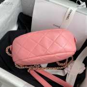 Chanel  Camera Case Lambskin Bag Pink - 5