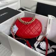 Chanel Camera Case Lambskin Bag Red - 5