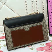 Gucci Padlock Medium GG Shoulder Bag Black 30cm - 5