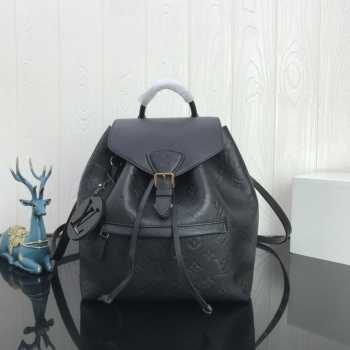 Louis Vuitton Montsouris Monogram Empreinte Backpack black