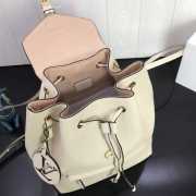 Louis Vuitton Montsouris Monogram Empreinte Backpack white - 6