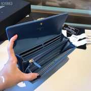 Chanel LeBoy Wallet Caviar Dark Blue19CM - 5