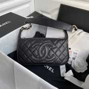 Chanel Shoulder Bag Black - 1