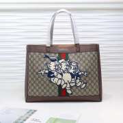 Gucci Ophidia GG Tote with Three Little Pigs 44cm - 1