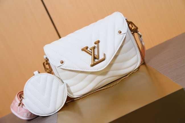 Louis Vuitton Multi Pochette New Wave Bag White - 1