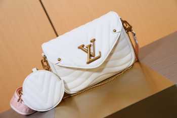 Louis Vuitton Multi Pochette New Wave Bag White