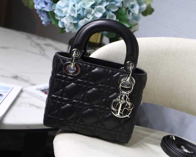 Dior mini lambskin bag 17cm  - 1