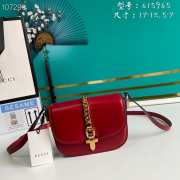 Gucci Sylvie 1969 mini shoulder bag Red - 1