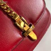 Gucci Sylvie 1969 mini shoulder bag Red - 6