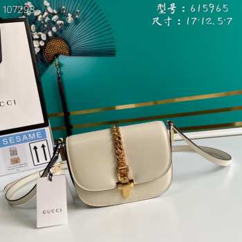 Gucci Sylvie 1969 mini shoulder bag White