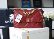 Chanel 19 Bag 26cm Red - 1