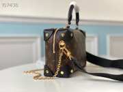 LV Petite Malle Souple Bag M45531 Black 20cm - 5