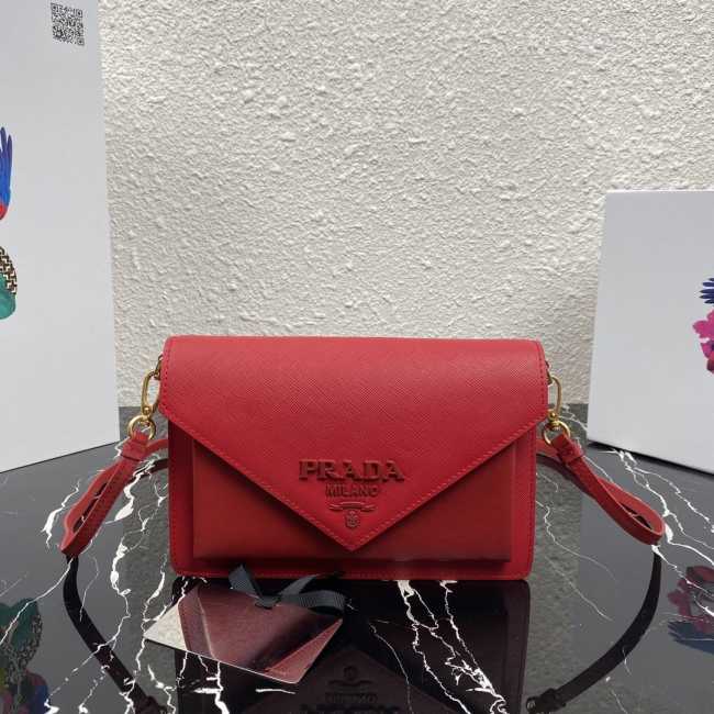 Prada 1BP020 Saffiano Chain Bag - 1