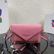 Prada 1BP020 Saffiano Chain Bag 001 - 1