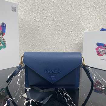 Prada 1BP020 Saffiano Chain Bag 005