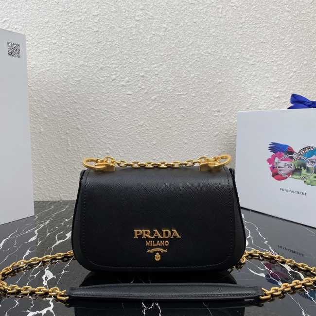 Prada Saffiano Chain Bag 1BD275 003 - 1