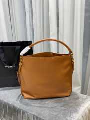 YSL TAG hobo bag in canvas and leather 001 - 4