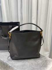 YSL TAG hobo bag in canvas and leather 002 - 3