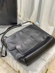 YSL TAG hobo bag in canvas and leather 002 - 2