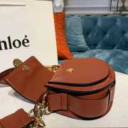 Chloe Small Tess Bag Brown 20CM - 6