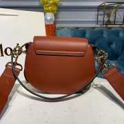 Chloe Small Tess Bag Brown 20CM - 2