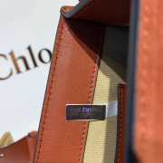 Chloe Small Tess Bag Brown 20CM - 3