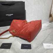 YSL Loulou Bag Red 35cm - 4