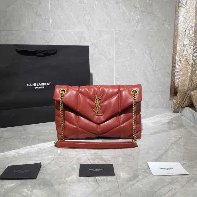 YSL Loulou Bag Red 29cm - 1