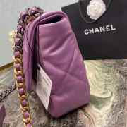 Chanel 19 Flap Bag 26cm Purple - 2