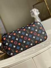 Louis Vuitton Neverfull MM Game On Monogram M57483 - 5