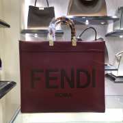 Fendi Tote 40cm Red - 1