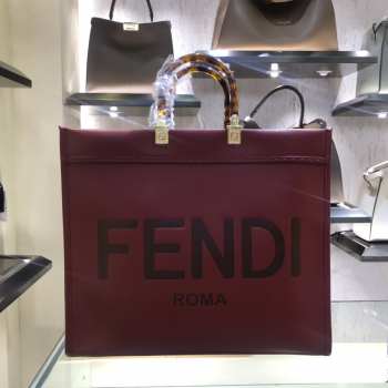 Fendi Tote 40cm Red