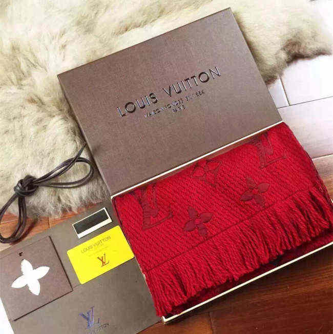 Louis Vuitton Scarf Red - 1