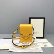 Gucci Horsebit 1955 Liberty Bag Yellow - 1