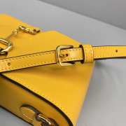 Gucci Horsebit 1955 Liberty Bag Yellow - 5