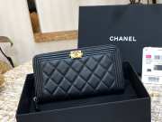 Chanel boy zippy wallet 02 - 1