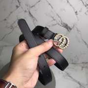 Gucci Pearl Buckle Belt - 6