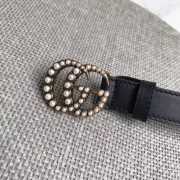 Gucci Pearl Buckle Belt - 3