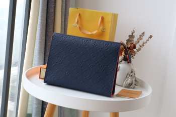 Louis Vuitton Monogram Eclipse Pochette Voyage