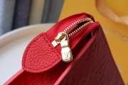 Louis Vuitton Monogram Eclipse Pochette Voyage red - 5