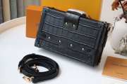 Louis Vuitton Petite Malle Box Shoulder Bag Balck - 6