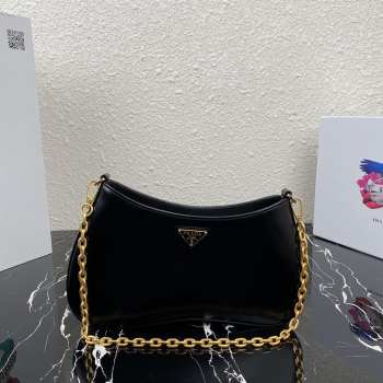 Prada 1BC148 leather mini shoulder bag