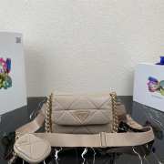 Prada System Nappa Leather Patchwork Bag 1BD292 001 - 1