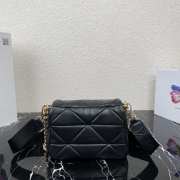 Prada System Nappa Leather Patchwork Bag 1BD292 002 - 6