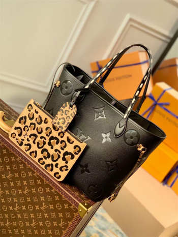 Louis Vuitton Wild of Heart Neverfull Black Bag